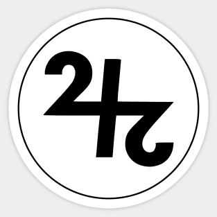 Front 242 - Roundal. Sticker